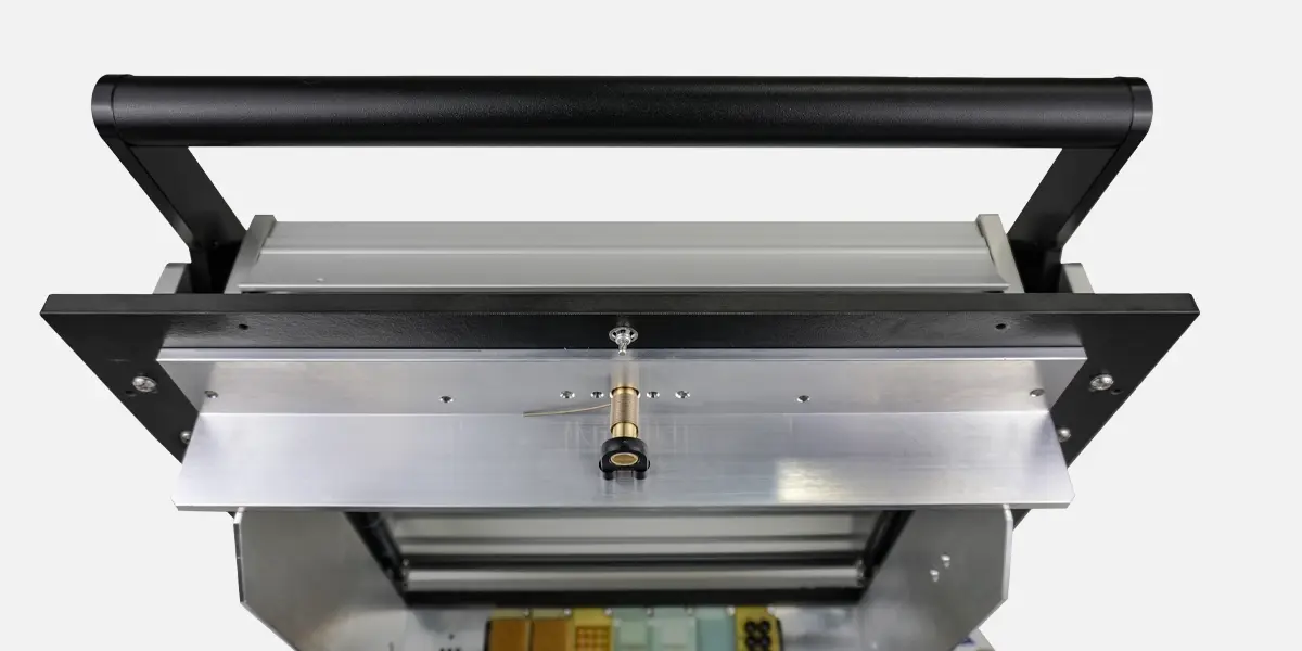 Top Lid Mechanism on an ICT fixture