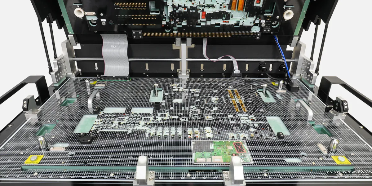 open-lid-top-plate Keysight 3070 Test fixture Keysight 3070 Test fixture