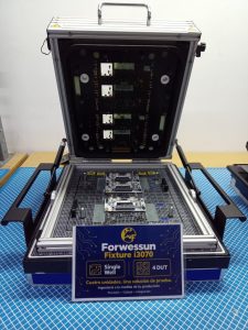In Circuit Test Fixture displayed at Forwessun Connect